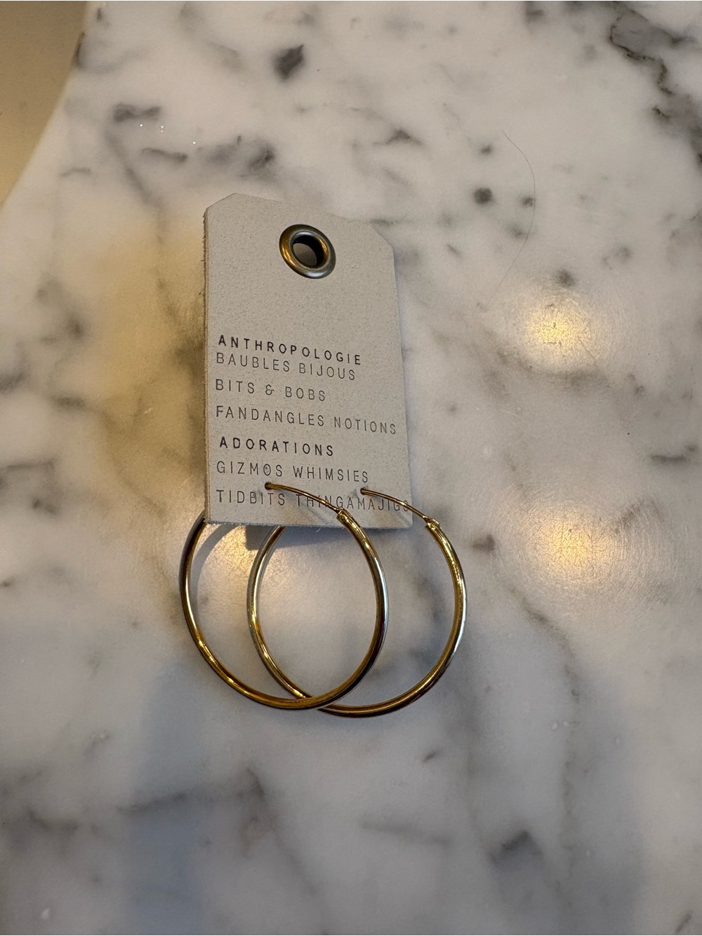 Anthropologie Hoop Earrings